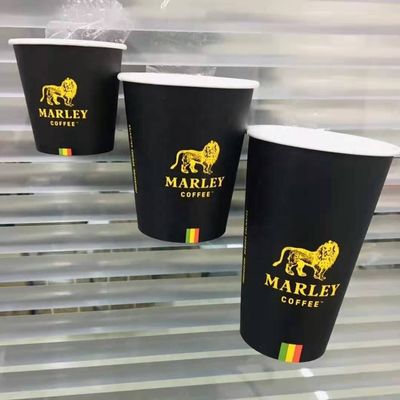 Coupe de papier mural unique pour boissons chaudes jetables et fabriquées à partir de papier alimentaire