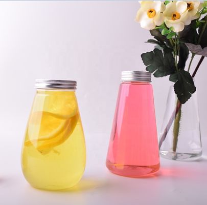 Bouteille de boissons en plastique pour animaux de compagnie de 300 ml, 350 ml et 400 ml pour la personnalisation et la marque des boissons