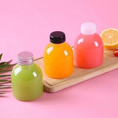 Bouteille de boissons en plastique pour animaux de compagnie de 300 ml, 350 ml et 400 ml pour la personnalisation et la marque des boissons