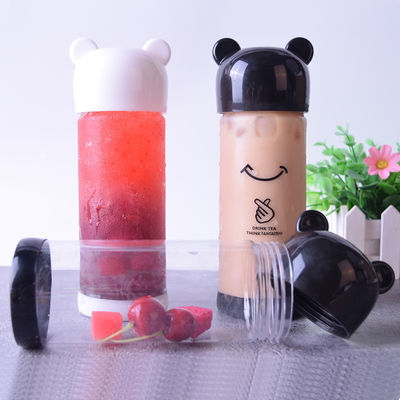 Bouteille de boissons en plastique pour animaux de compagnie de 300 ml, 350 ml et 400 ml pour la personnalisation et la marque des boissons