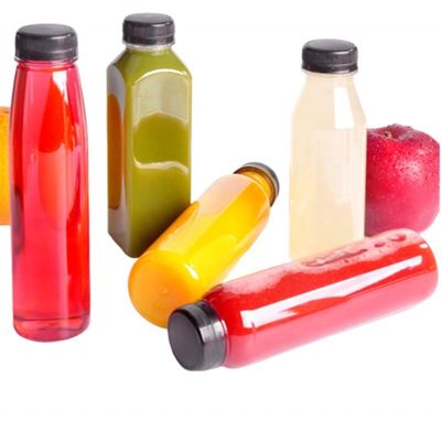 Bouteille de boissons en plastique pour animaux de compagnie de 300 ml, 350 ml et 400 ml pour la personnalisation et la marque des boissons