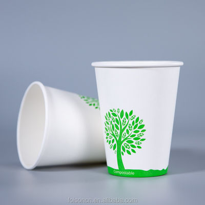 Coupe de papier mural unique pour boissons chaudes jetables et fabriquées à partir de papier alimentaire