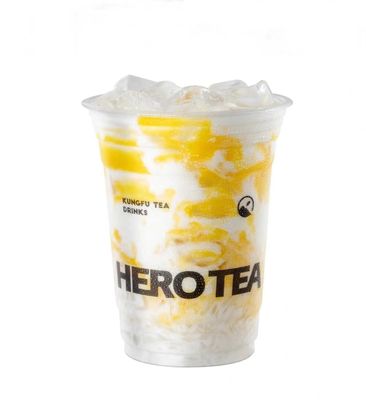 Boba Coffee sans plastique, biodisgradable et avec couvercle pour les boutiques de smoothies