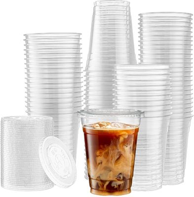 Boba Coffee sans plastique, biodisgradable et avec couvercle pour les boutiques de smoothies
