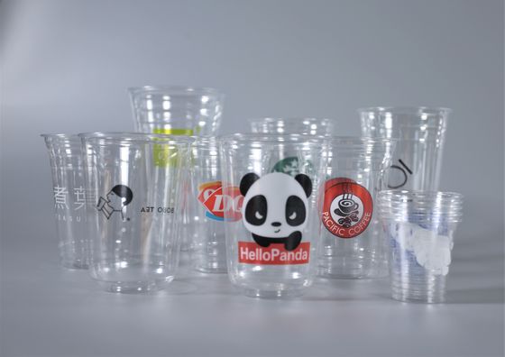 Température d'utilisation à l'hôtel -15-54C 150ml/200ml/350ml/425ml/700ml/16oz Coupe bio PET claire