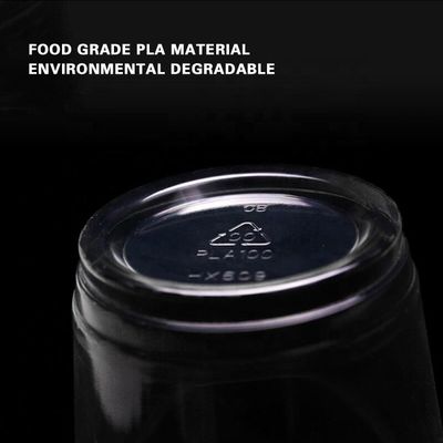 Coupe de café à base de fécule de maïs écologique pour les cafés jetable et biodégradable