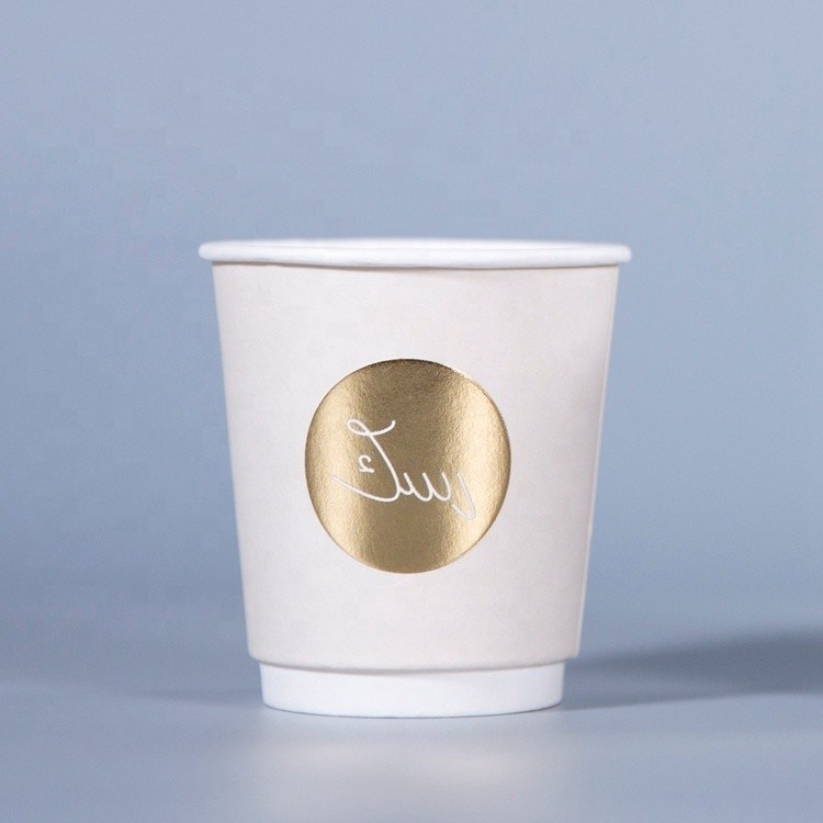 Des tasses de café en papier jetables personnalisées avec couvercles 16 oz commander sur commande maintenant